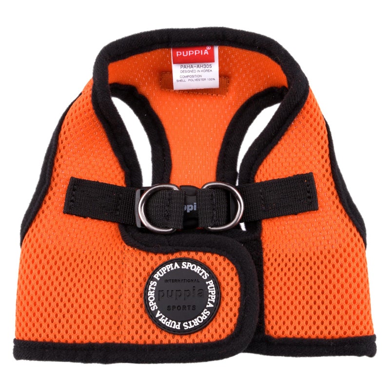 PUPPIA International Harness Soft B Vest, Medium, Orange - Image 2